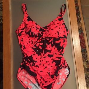Pink floral swimsuit never worn